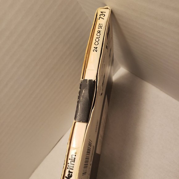 BEROL VERITHIN LEAD ART PENCILS - SET OF 24 COLORED PENCILS - 731 - TRUE VINTAGE - Picture 12 of 12